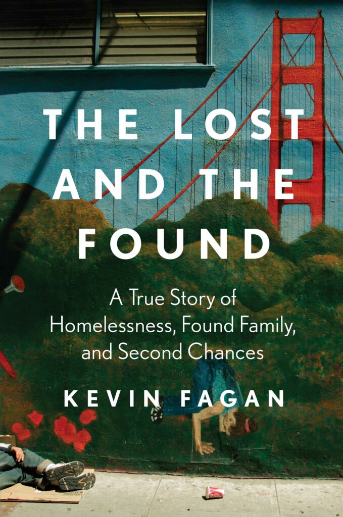 Book jacket of S&S Speakers Bureau author Kevin Fagan's book "The Lost and The Found."